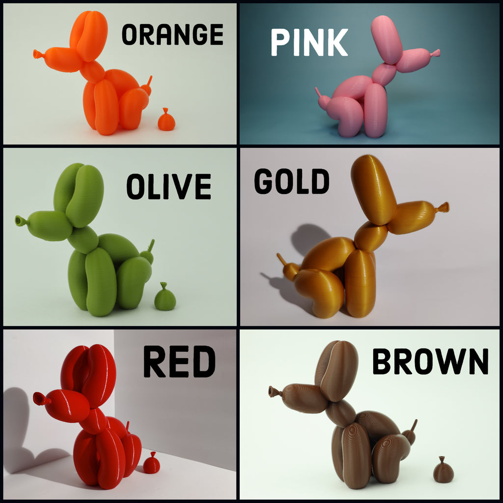 Pooping Ballon Dogs