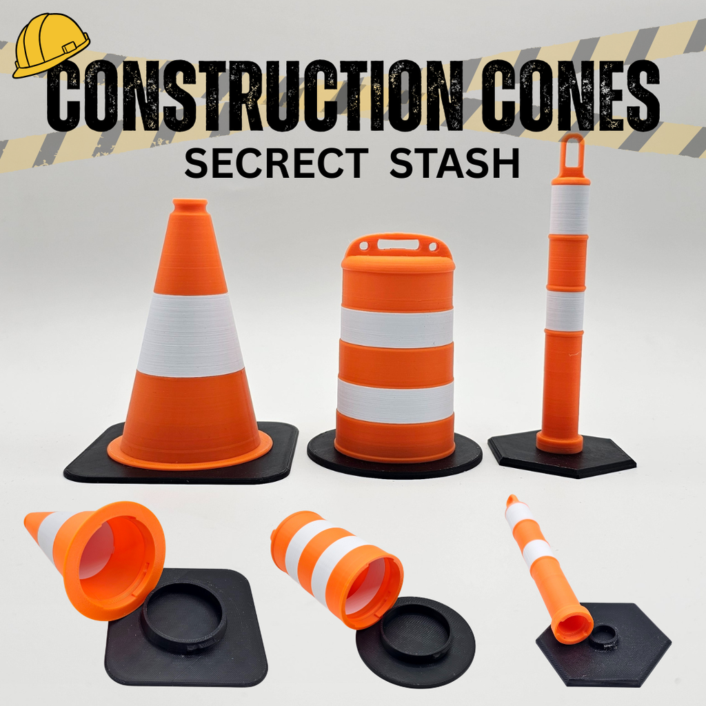 Traffic Cone - Stash Container