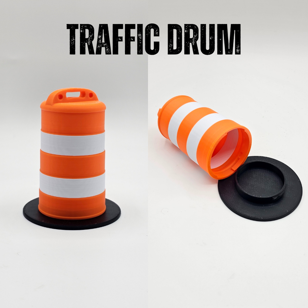 Traffic Drum - Stash Container