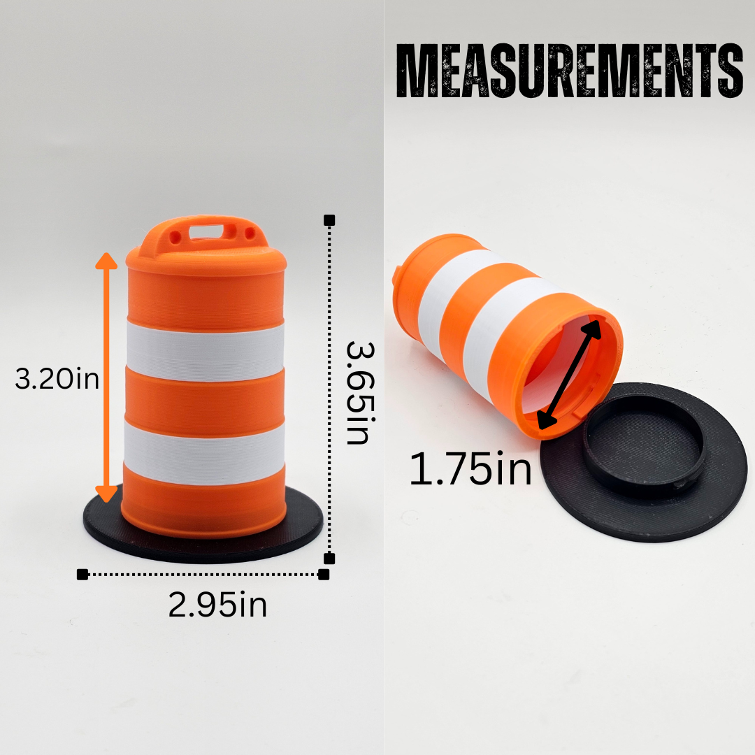 Traffic Drum - Stash Container