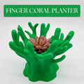 Finger Coral Planter